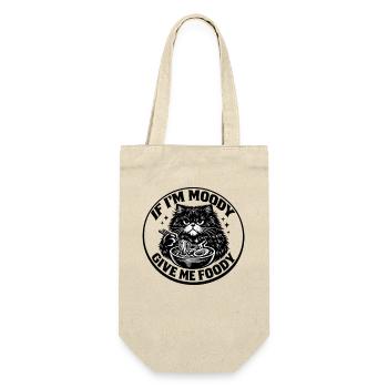 Grummelkat Ramen Bowl Grumpy Katze Launisch - Gift Bag for Bottles - nature - Front