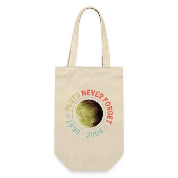 Pluto n’oublie jamais : Conception de planètes rétro 1930-2006 - Sac à bouteille - nature - Devant