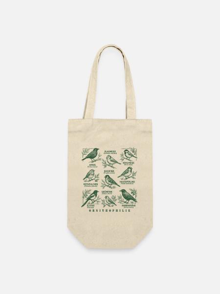 Ornithophilie Vogelarten Ornithologie Vogel - Geschenkbeutel für Flaschen - Natur