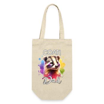 Coati Dad - Sac à bouteille - nature - Devant