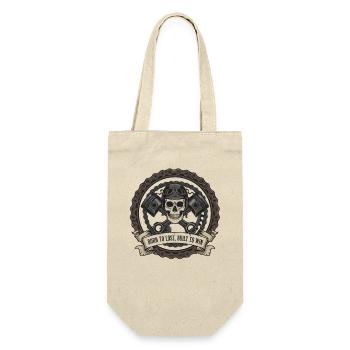 Moto Biker V-Twin Moteur Skull Skull Rocker - Sac à bouteille - nature - Devant