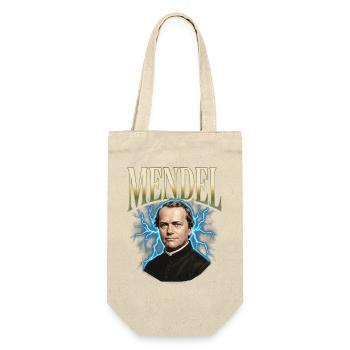 Gregor Mendel Donner - Geschenkbeutel für Flaschen - Natur - Vorne