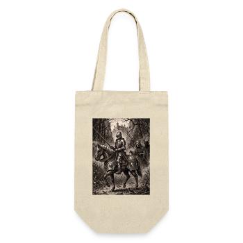 Knight Death and the Devil by Albrecht Dürer - Gift Bag for Bottles - nature - Front