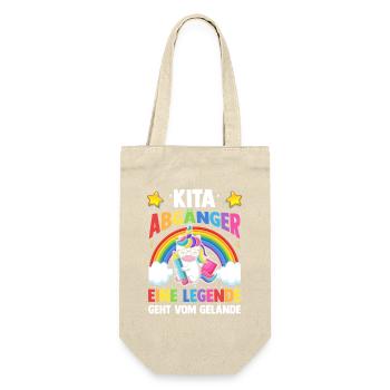 Kita Abgänger Eine Legende Verlässt Das Gelände - Geschenkbeutel für Flaschen - Natur - Vorne