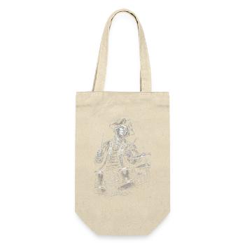 George Washington Drumming Illustration - Gift Bag for Bottles - nature - Front