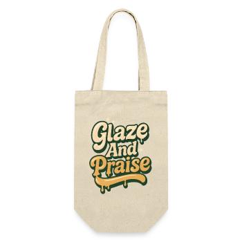 Glasur & Lob | Keramik Töpfern - Geschenkbeutel für Flaschen - Natur - Vorne