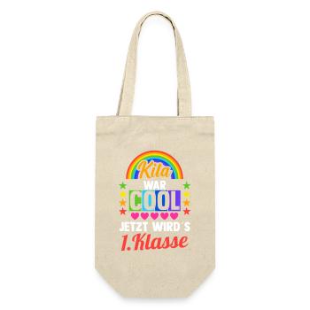 Daycare First Grade Rainbow Student Kindergarten - Gift Bag for Bottles - nature - Front