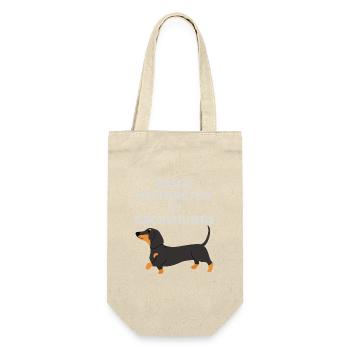 Easily Distracted by Dachshunds - Gift Bag for Bottles - nature - Front