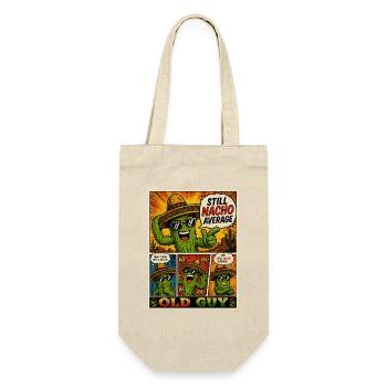 Old Guy Nacho Cactus - Geschenkbeutel für Flaschen - Natur - Vorne