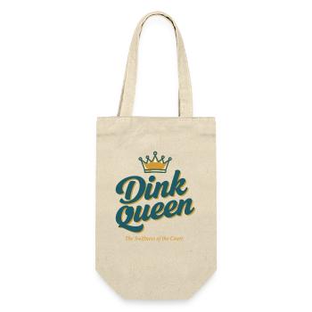 Pickleball funny player pickle ball pickleball - Gift Bag for Bottles - nature - Front