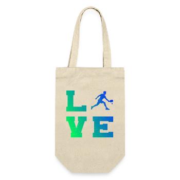 Pickleball player gift for pickleball pro fans - Gift Bag for Bottles - nature - Front