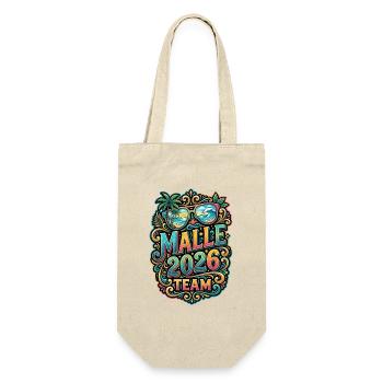 Malle 2026 Colorful Tropical - Gift Bag for Bottles - nature - Front