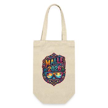 Malle 2026 Mallorca Palm Trees Multicoloured - Gift Bag for Bottles - nature - Front