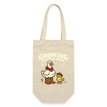 Growing My Little Goose - Gift Bag for Bottles - nature - Front