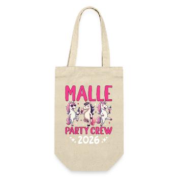 Malle Party Crew 2026 - Gift Bag for Bottles - nature - Front