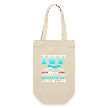 Ivf Retrieval Test Tube Artificial Insemination - Gift Bag for Bottles - nature - Front