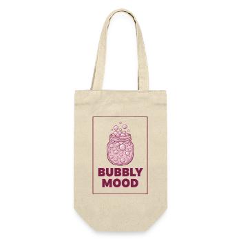 Sourdough Bubbly Mood Bread Backback Baker Bäcker-Ära - Geschenkbeutel für Flaschen - Natur - Vorne