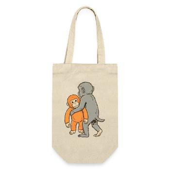 Baby Monkey Punch - Gift Bag for Bottles - nature - Front