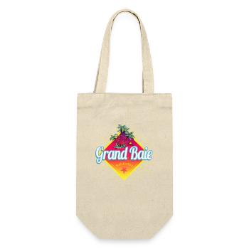 Grand Baie in Mauritius Retro Sunset - Gift Bag for Bottles - nature - Front