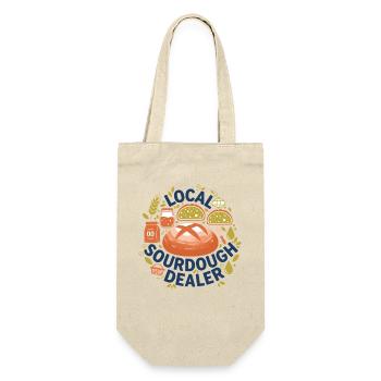 Sourdough Local Sourdough Dealer Bread Baking - Gift Bag for Bottles - nature - Front