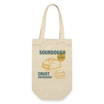 Sourdough Crust Enthusiast Bread Baking Baker - Gift Bag for Bottles - nature - Front