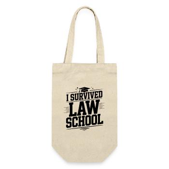 J’ai survécu à la faculté de droit - Sac à bouteille - nature - Devant