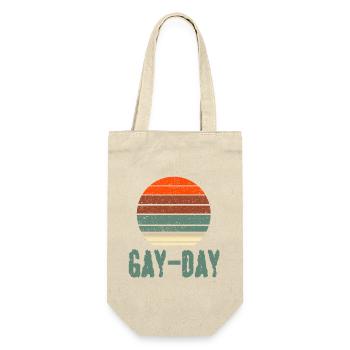 Gay Day - Geschenkbeutel für Flaschen - Natur - Vorne