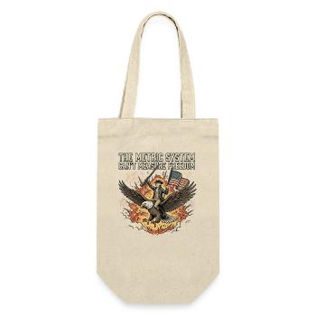 The metric system cannot measure freedom - Gift Bag for Bottles - nature - Front
