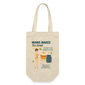 Sourdough Bread Baking Mama Makes The Dough Baker - Gift Bag for Bottles - nature - Front