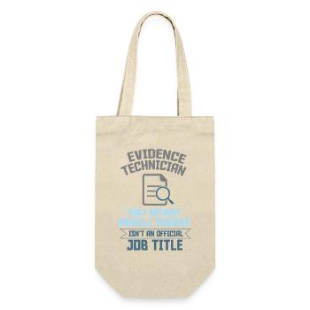 Forensic Scientist Criminology - Gift Bag for Bottles - nature - Front