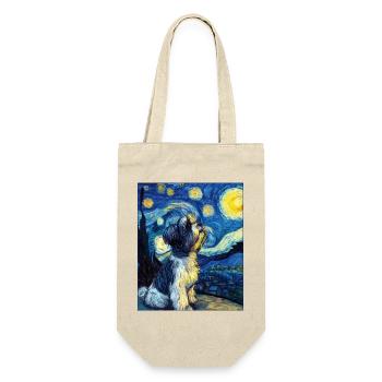 shih tzu - Gift Bag for Bottles - nature - Front