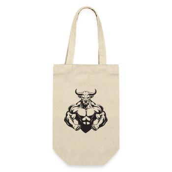 Muscles de taureau Taureau - Sac à bouteille - nature - Devant