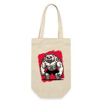 Crimson-Eyed Dire Bear - Gift Bag for Bottles - nature - Front