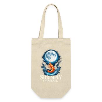 Shrimp Crazy | Shrimp Aquarium - Gift Bag for Bottles - nature - Front