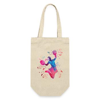 Cheerleader Cheer Mom Cheerleading - Gift Bag for Bottles - nature - Front