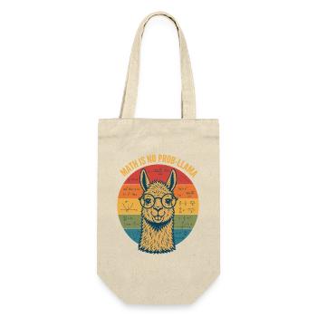 Les maths ne sont pas un t-shirt de prof de maths à problèmes - Sac à bouteille - nature - Devant