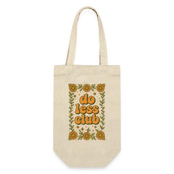 Faire moins | Minimalisme à vie lente - Sac à bouteille - nature - Devant