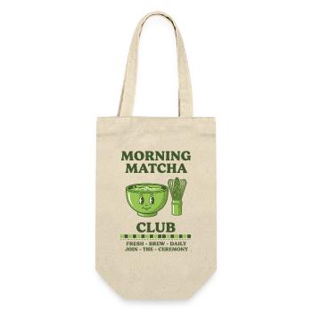 MORNING MATCHA CLUB JOIN THE CEREMONY FRESH BREW - Gift Bag for Bottles - nature - Front
