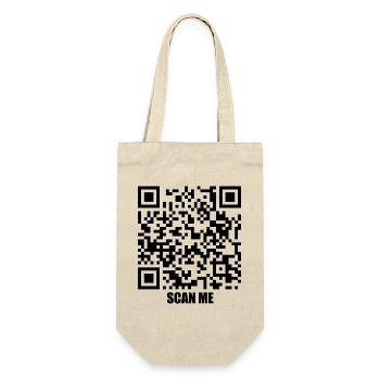 Message de citation – Embrasse-moi - Sac à bouteille - nature - Devant