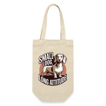 Attitude teckel - Sac à bouteille - nature - Devant