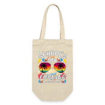 teacher retirement t shirt retirement Teacher - Gift Bag for Bottles - nature - Front