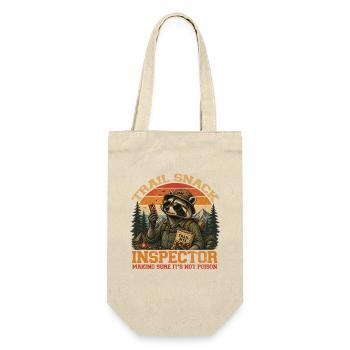 Trail Snack Inspector - Gift Bag for Bottles - nature - Front