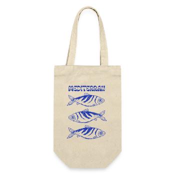 Sardines - Mediterranean Trilogy - Gift Bag for Bottles - nature - Front