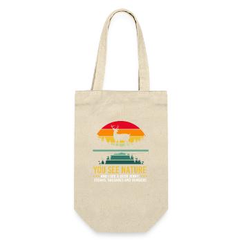 Archery Archery Archery - Gift Bag for Bottles - nature - Front