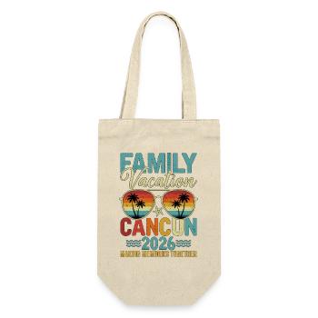 Vacances en famille Cancún 2026 - Sac à bouteille - nature - Devant