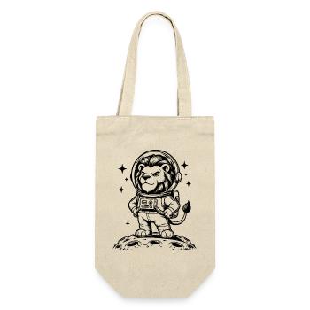 Astronaut Leo Space Moon Adventure - Gift Bag for Bottles - nature - Front