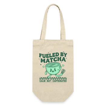 Fueled By Matcha Calm But Caffeinated Matcha Tea - Gift Bag for Bottles - nature - Front