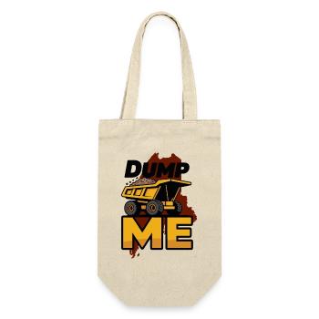 Dump Me : Graphique audacieux de camion-benne - Sac à bouteille - nature - Devant