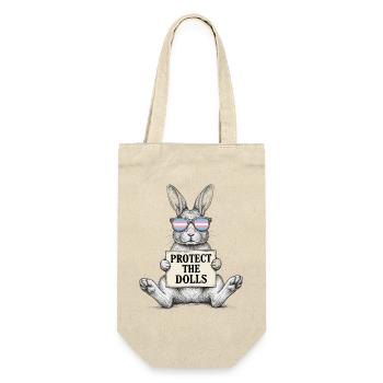 LGBTQ Pride Month - Protect Trans Kids - Gift Bag for Bottles - nature - Front