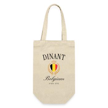Dinant Belgien Wappen Krone – Reise Souvenir - Geschenkbeutel für Flaschen - Natur - Vorne